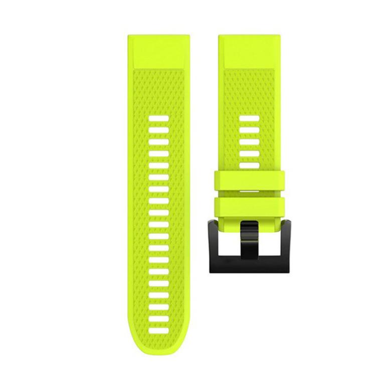 For Garmin QuickFit 22mm Kalebol Triangle Texture Silicone Watch Band