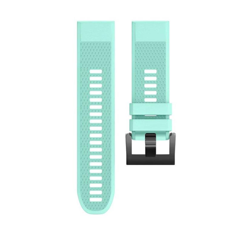 For Garmin QuickFit 22mm Kalebol Triangle Texture Silicone Watch Band