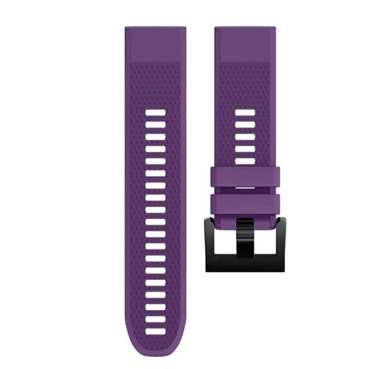 For Garmin QuickFit 22mm Kalebol Triangle Texture Silicone Watch Band