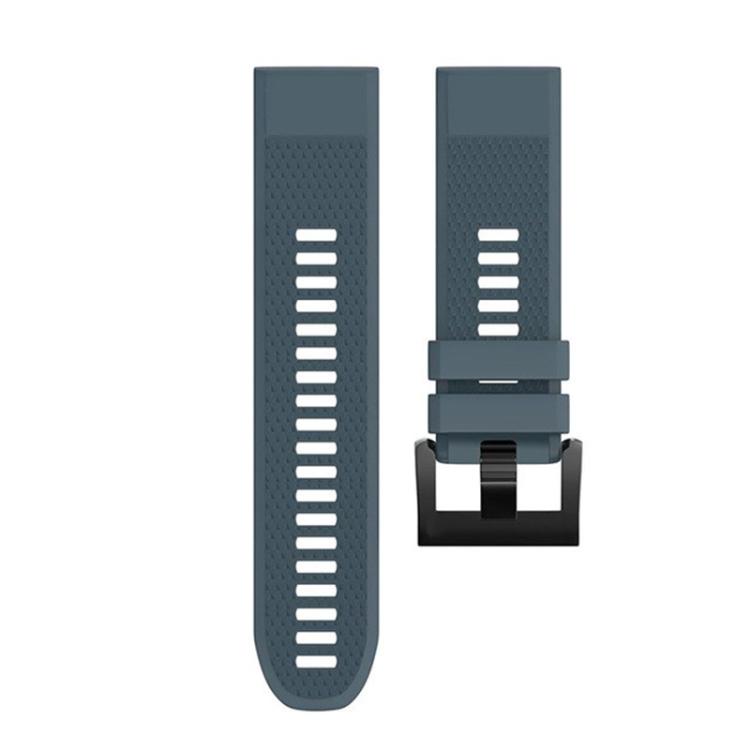 For Garmin QuickFit 26mm Kalebol Triangle Texture Silicone Watch Band