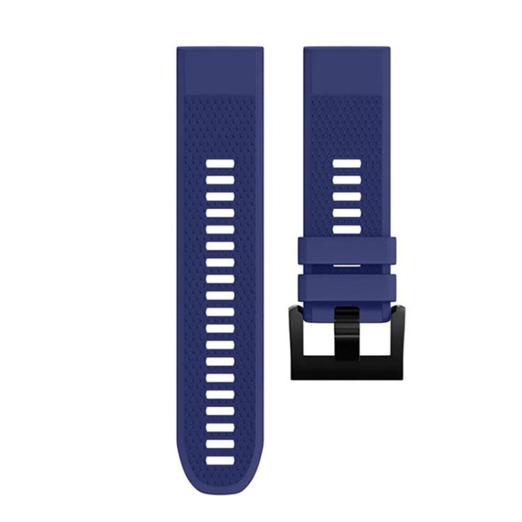 For Garmin QuickFit 26mm Kalebol Triangle Texture Silicone Watch Band