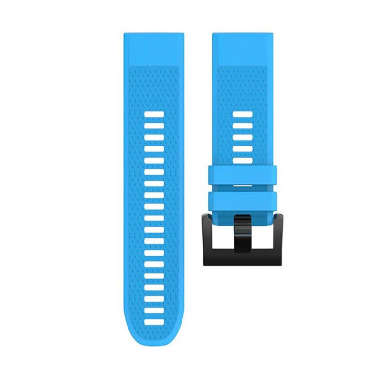 For Garmin QuickFit 26mm Kalebol Triangle Texture Silicone Watch Band