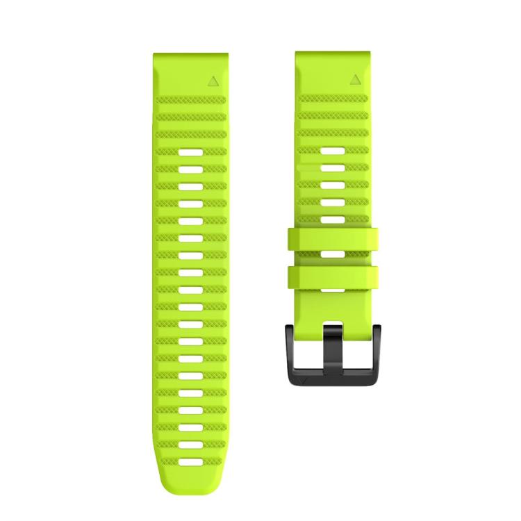 For Garmin QuickFit 26mm Kalebol Concave Texture Silicone Watch Band