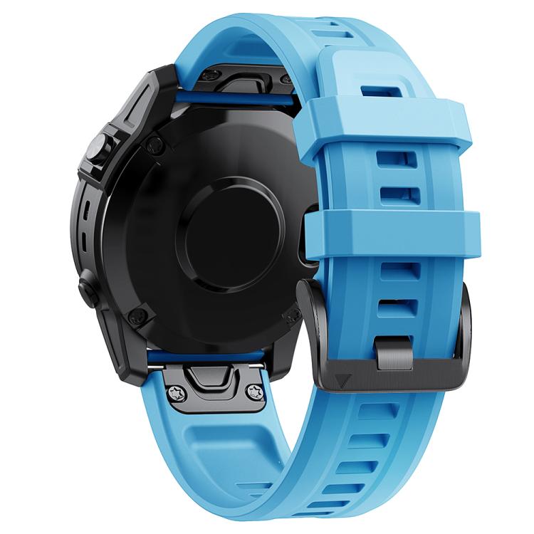 For Garmin QuickFit 20mm Kalebol Ladder Silicone Watch Band