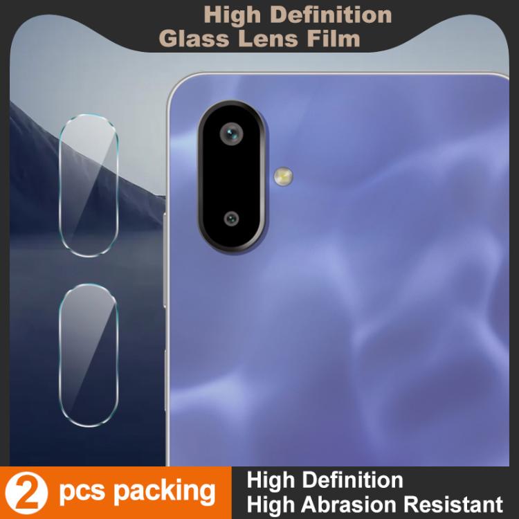 For Samsung Galaxy F06 5G / M06 5G 2 PCS/Set IMAK HD Glass Rear Camera Lens Film