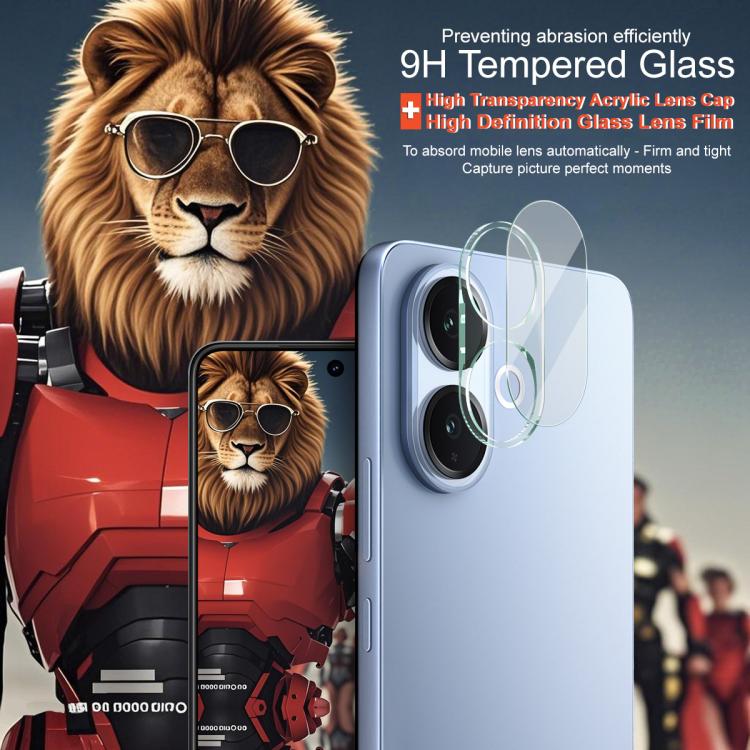 For vivo V60 Lite 4G/5G Global imak High Definition Integrated Glass Lens Film