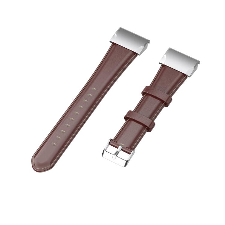 For Garmin QuickFit 22mm Kalebol Waxed Calfskin Leather Watch Band