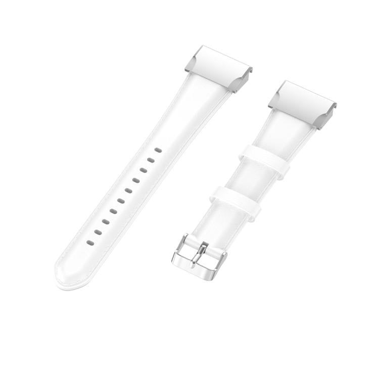 For Garmin QuickFit 26mm Kalebol Waxed Calfskin Leather Watch Band