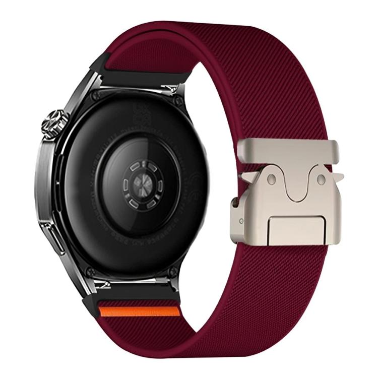 22mm Parachute Buckle Elastic Nylon Watch Band