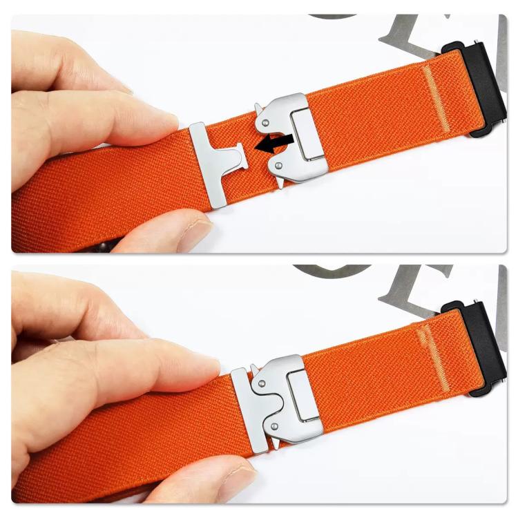 22mm Parachute Buckle Elastic Nylon Watch Band
