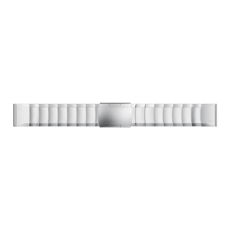 For Garmin QuickFit 22mm Kalebol Turtle Back Buckle Stainless Steel Watch Band