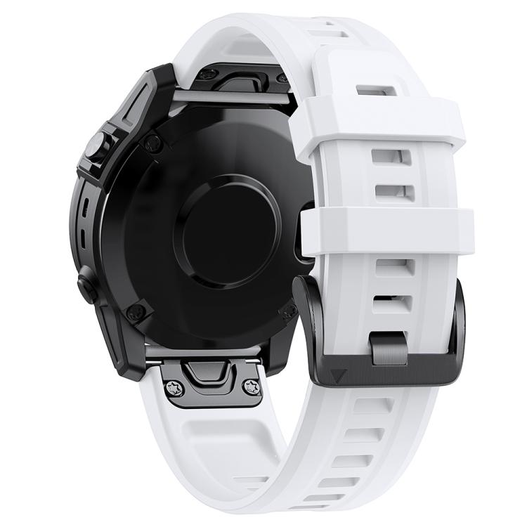 For Garmin QuickFit 22mm Kalebol Ladder Silicone Watch Band