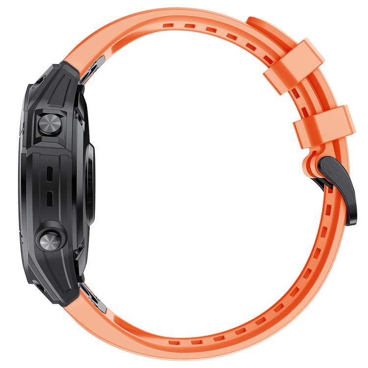 For Garmin QuickFit 22mm Kalebol Ladder Silicone Watch Band