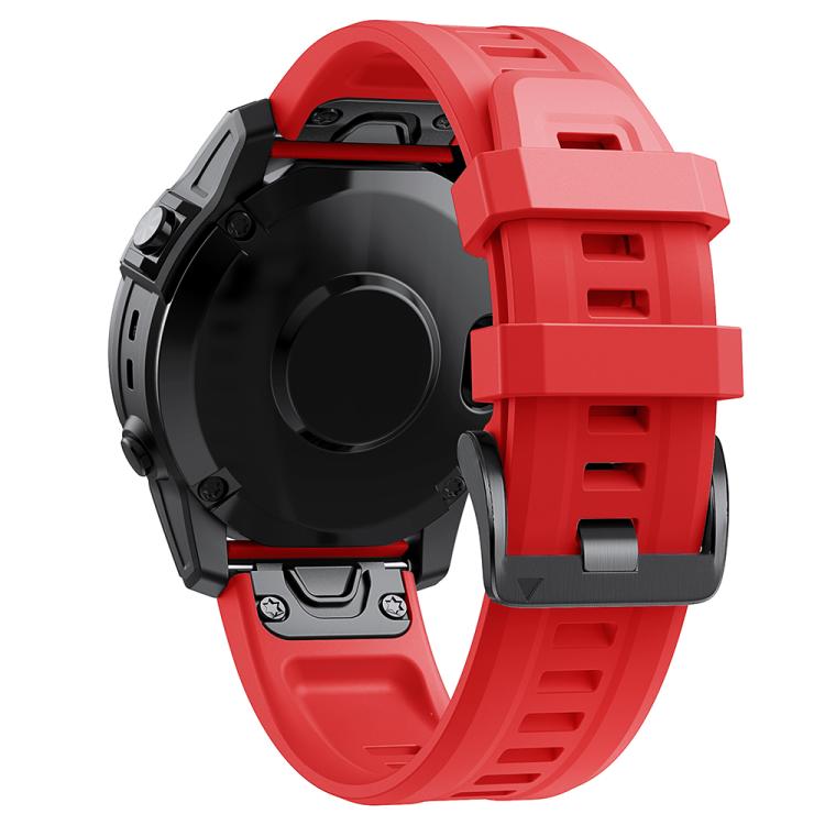 For Garmin QuickFit 22mm Kalebol Ladder Silicone Watch Band