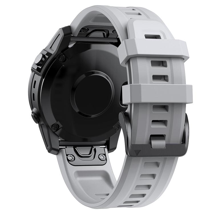 For Garmin QuickFit 22mm Kalebol Ladder Silicone Watch Band