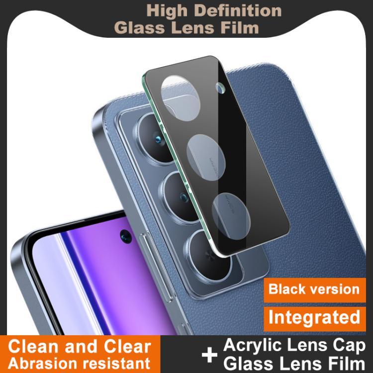 For Realme P3x 5G IMAK Rear Camera Lens Glass Film Black Version