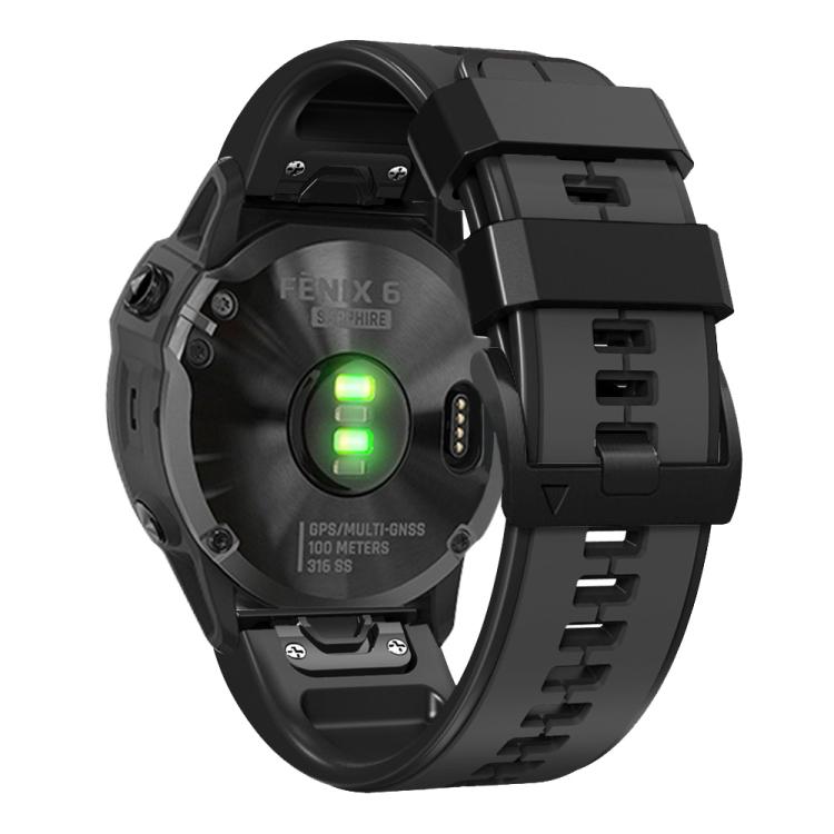 For Garmin QuickFit 22mm Kalebol Two-color Pin Silicone Watch Band