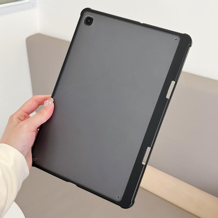 For Samsung Galaxy Tab S6 Lite P610 Frosted Acrylic PC Tablet Case with Pen Slot