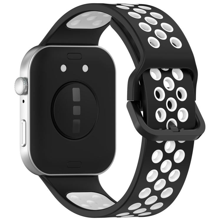 For Huawei Watch Fit3 Kalebol Two-tone Silicone Strap