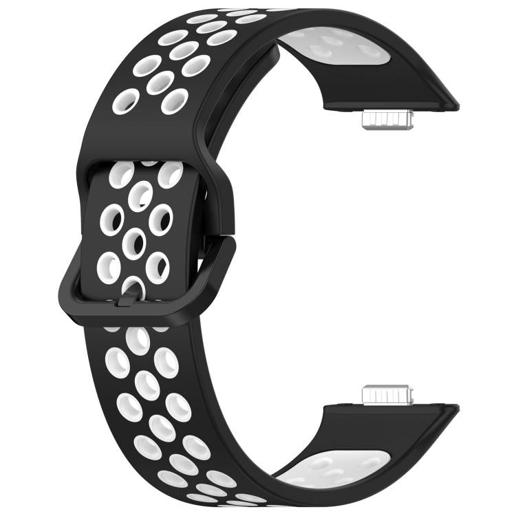 For Huawei Watch Fit3 Kalebol Two-tone Silicone Strap