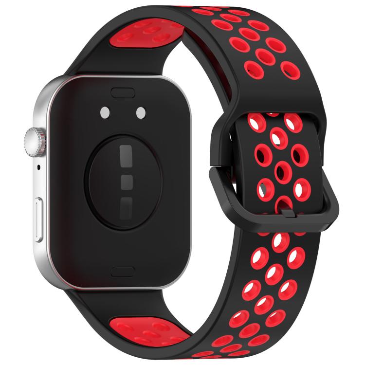 For Huawei Watch Fit3 Kalebol Two-tone Silicone Strap