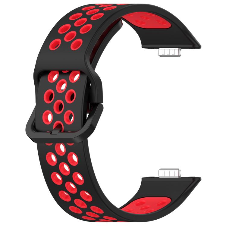 For Huawei Watch Fit3 Kalebol Two-tone Silicone Strap