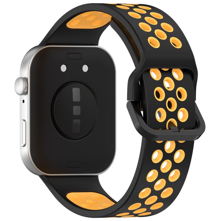 For Huawei Watch Fit3 Kalebol Two-tone Silicone Strap