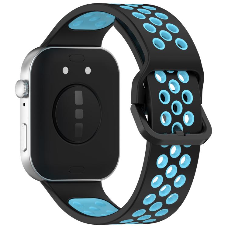For Huawei Watch Fit3 Kalebol Two-tone Silicone Strap