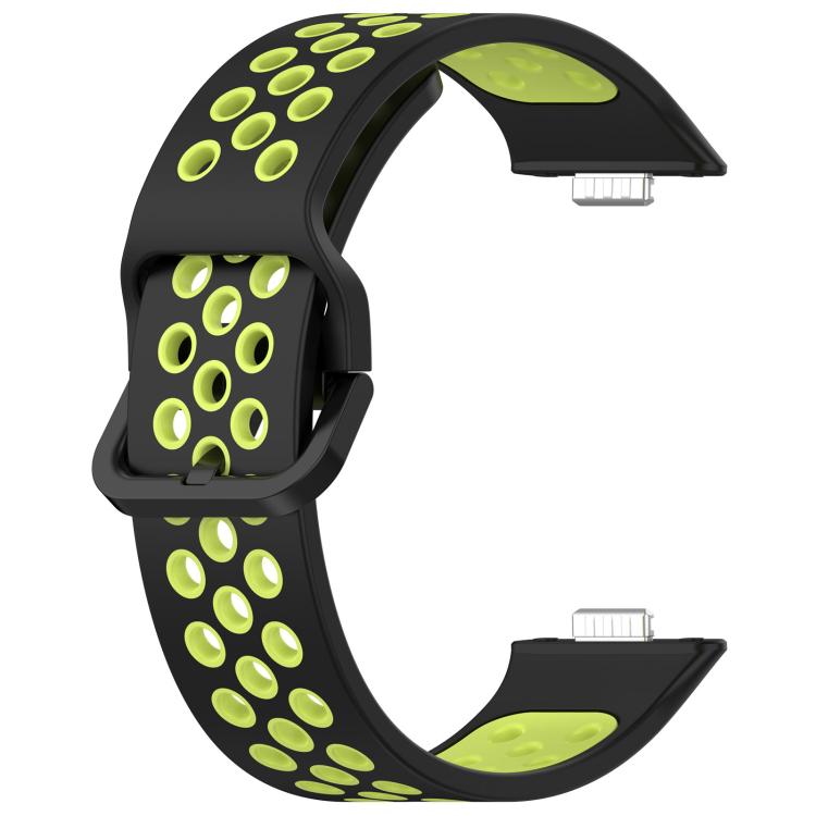 For Huawei Watch Fit3 Kalebol Two-tone Silicone Strap