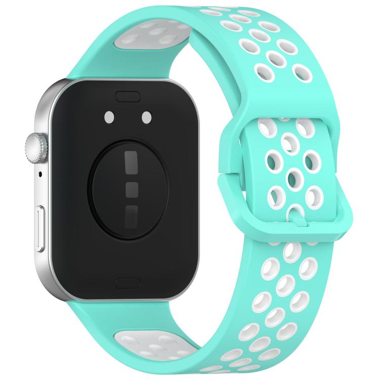 For Huawei Watch Fit3 Kalebol Two-tone Silicone Strap