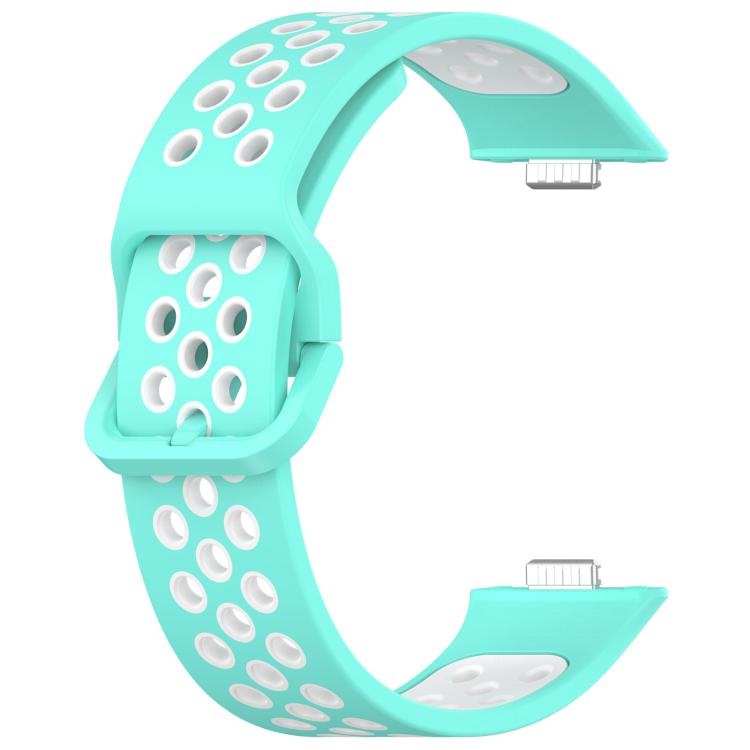 For Huawei Watch Fit3 Kalebol Two-tone Silicone Strap