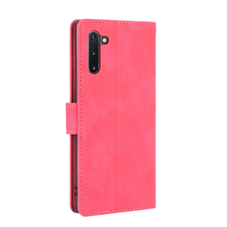 For Samsung Galaxy Note10 Solid Color Skin Feel Magnetic Buckle Horizontal Flip Calf Texture PU Leather Case with Holder & Card Slots & Wallet