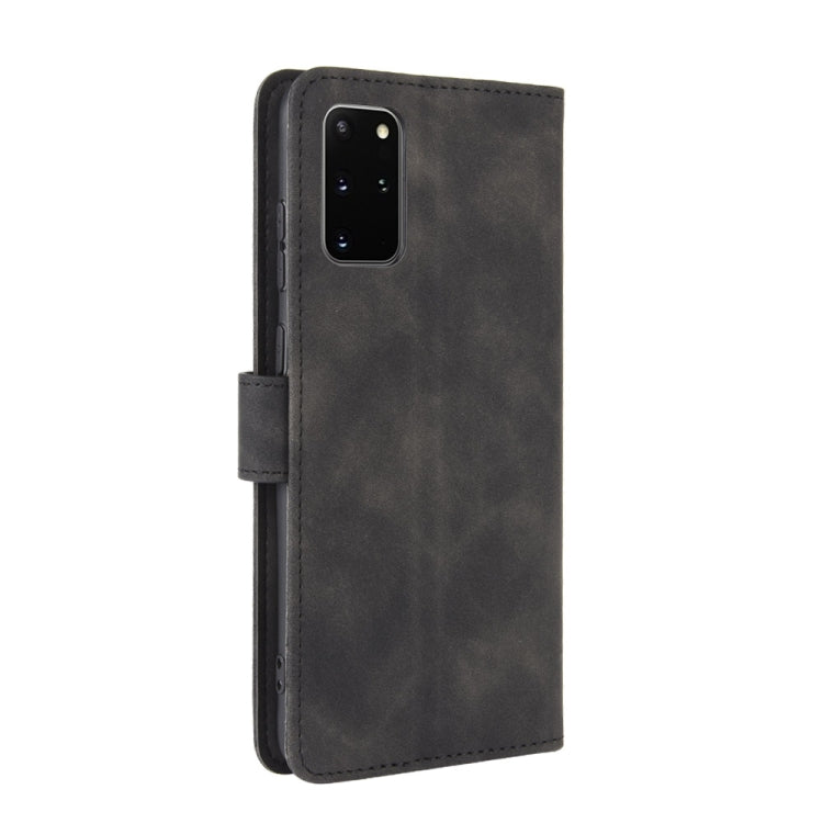 For Samsung Galaxy S20 Plus Solid Color Skin Feel Magnetic Buckle Horizontal Flip Calf Texture PU Leather Case with Holder & Card Slots & Wallet