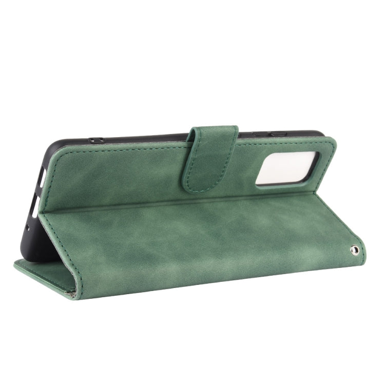 For Samsung Galaxy S20 Plus Solid Color Skin Feel Magnetic Buckle Horizontal Flip Calf Texture PU Leather Case with Holder & Card Slots & Wallet