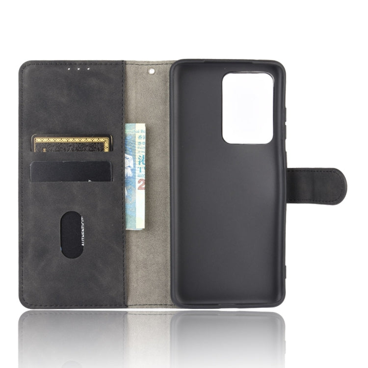 For Samsung Galaxy S20 Ultra Solid Color Skin Feel Magnetic Buckle Horizontal Flip Calf Texture PU Leather Case with Holder & Card Slots & Wallet
