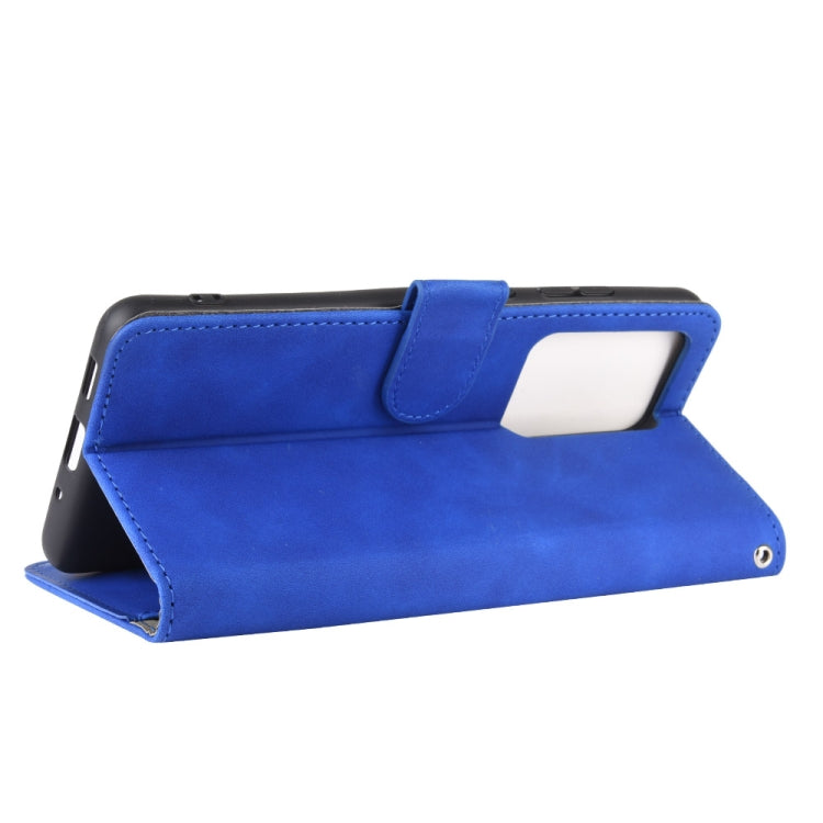 For Samsung Galaxy S20 Ultra Solid Color Skin Feel Magnetic Buckle Horizontal Flip Calf Texture PU Leather Case with Holder & Card Slots & Wallet