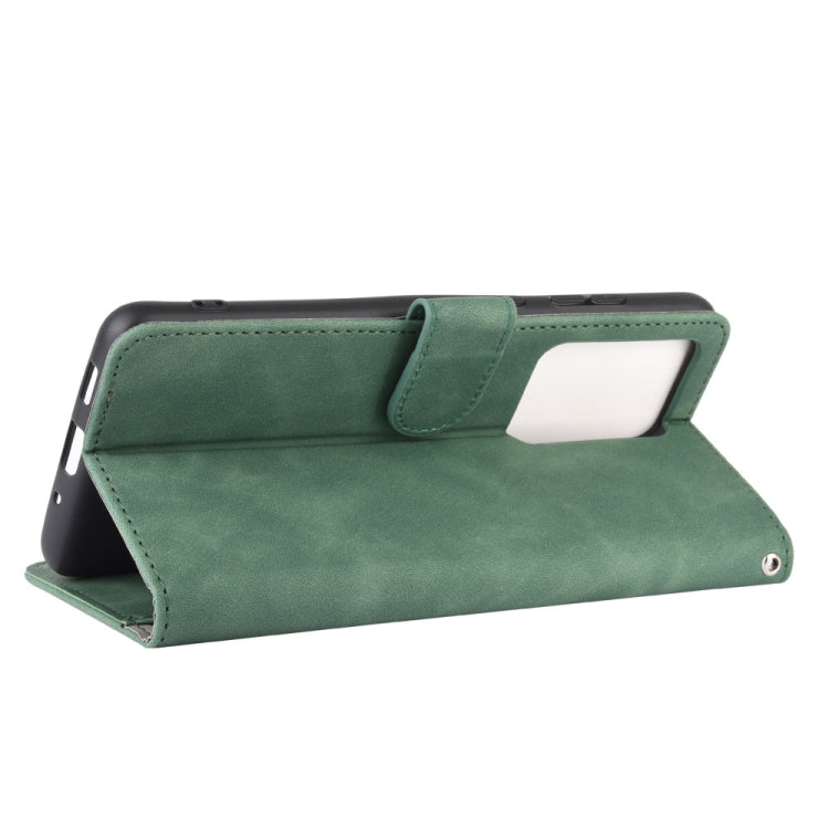 For Samsung Galaxy S20 Ultra Solid Color Skin Feel Magnetic Buckle Horizontal Flip Calf Texture PU Leather Case with Holder & Card Slots & Wallet