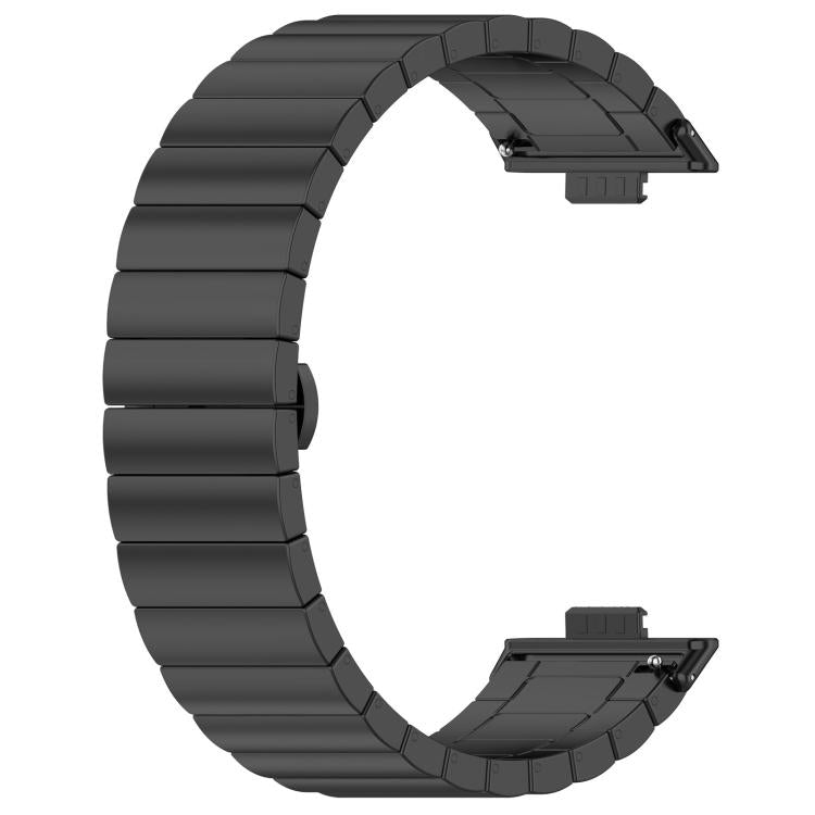 For Huawei Watch Fit3 Kalebol Solid Stainless Steel Strap
