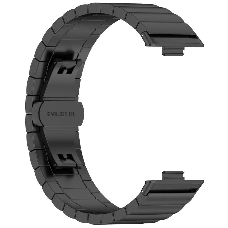 For Huawei Watch Fit3 Kalebol Solid Stainless Steel Strap