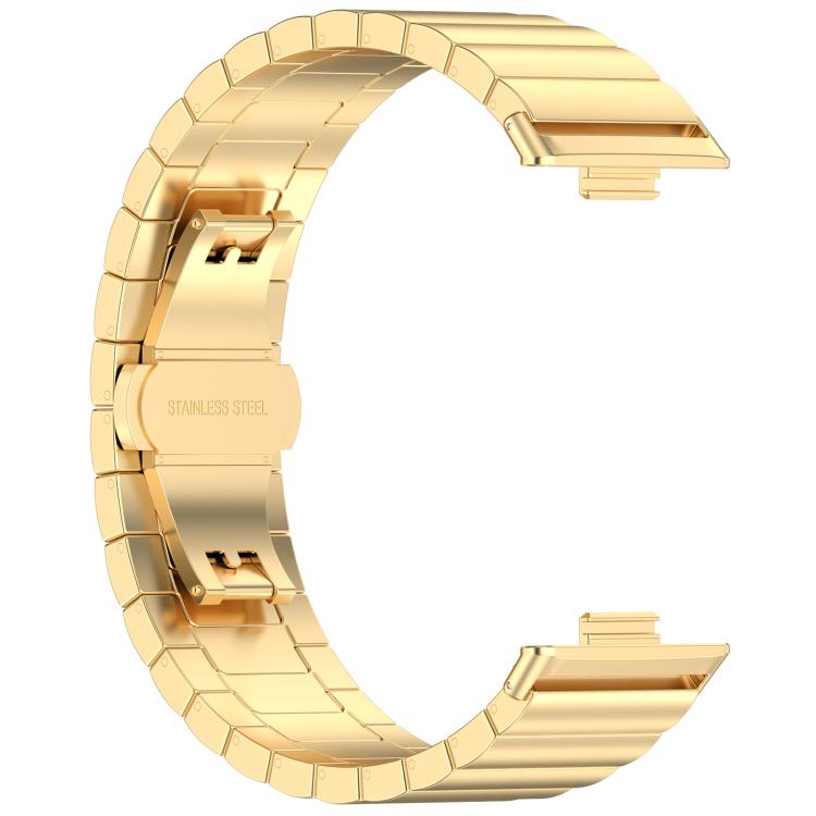 For Huawei Watch Fit3 Kalebol Solid Stainless Steel Strap