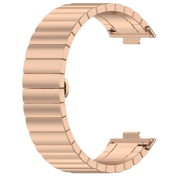 For Huawei Watch Fit3 Kalebol Solid Stainless Steel Strap