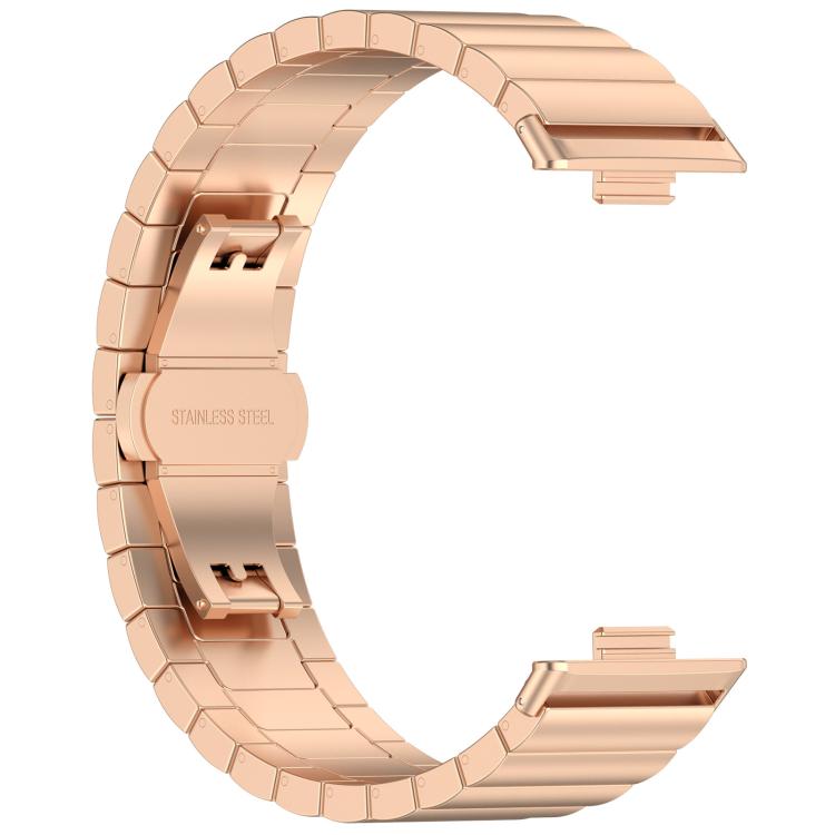 For Huawei Watch Fit3 Kalebol Solid Stainless Steel Strap