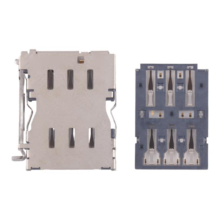 For Galaxy S24+ SM-S928 10pcs Original SIM Card Reader