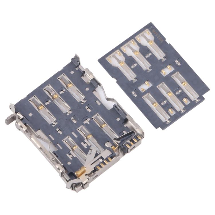 For Galaxy S24+ SM-S928 10pcs Original SIM Card Reader