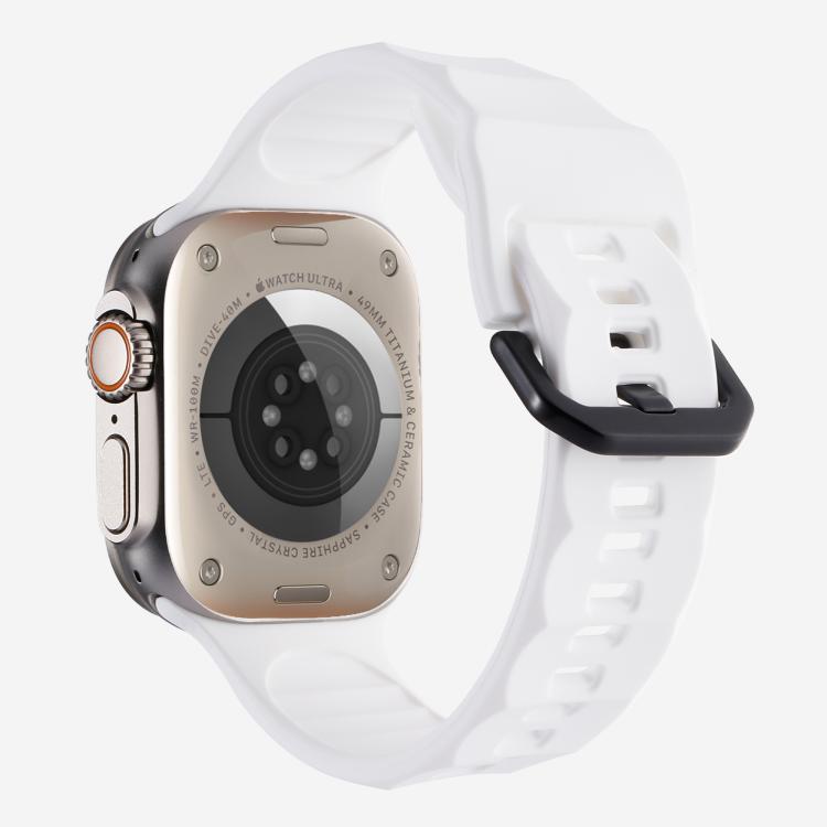 For Apple Watch 42mm / 41mm / 40mm / 38mm Kalebol Ripple Sports Silicone Strap