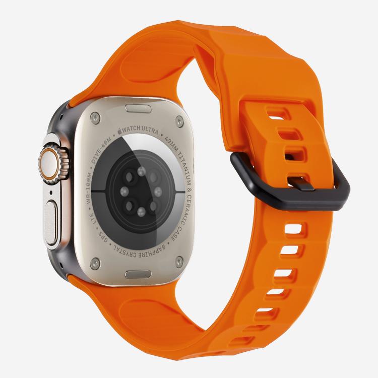 For Apple Watch 42mm / 41mm / 40mm / 38mm Kalebol Ripple Sports Silicone Strap