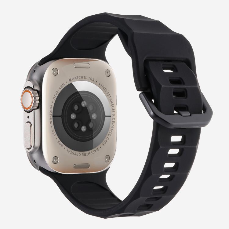 For Apple Watch 42mm / 41mm / 40mm / 38mm Kalebol Ripple Sports Silicone Strap
