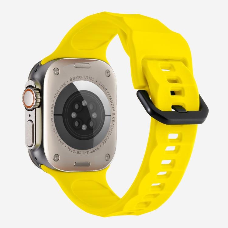 For Apple Watch 42mm / 41mm / 40mm / 38mm Kalebol Ripple Sports Silicone Strap