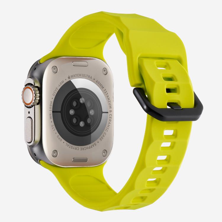For Apple Watch 42mm / 41mm / 40mm / 38mm Kalebol Ripple Sports Silicone Strap