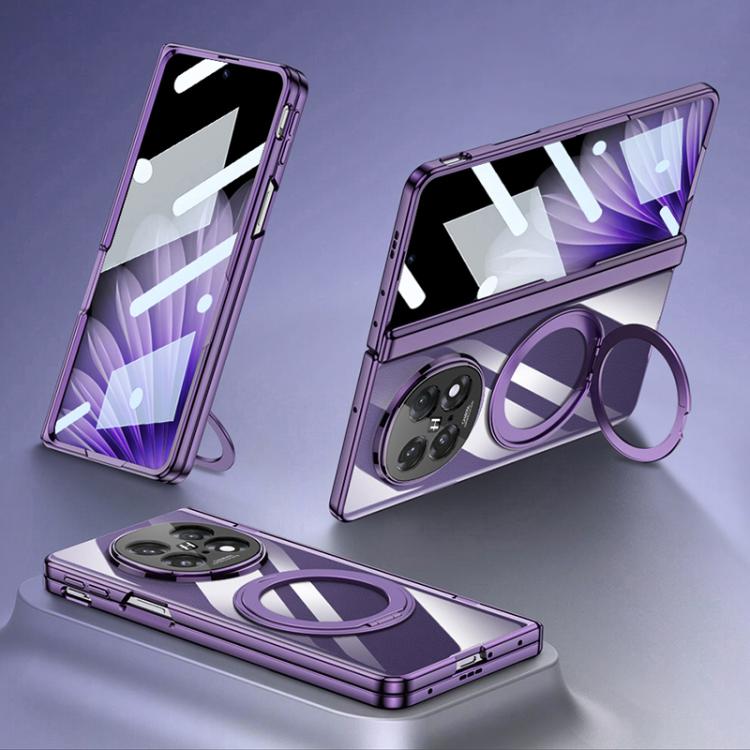 For OPPO Find N5 GKK Magnetic Fold Hinge Rotation Holder Film Integrated Phone Case